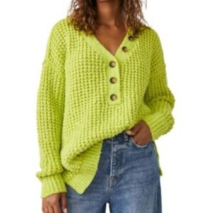 Women's Whistle Thermal Henley Sweater